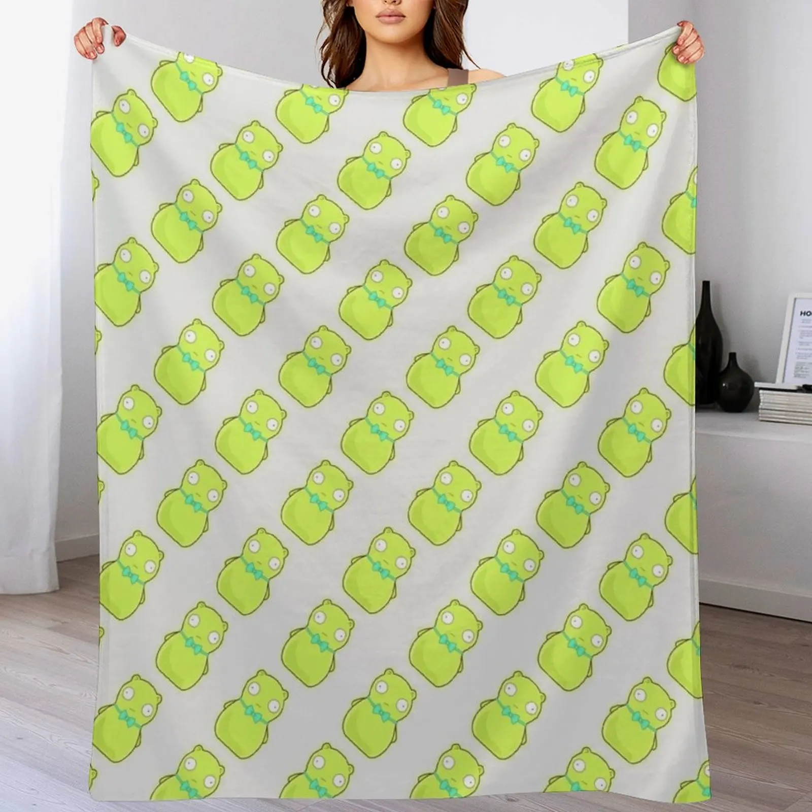 Kuchi Kopi Pattern Throw Blanket Soft Plush Plaid blankets and throws Travel Beach Blankets