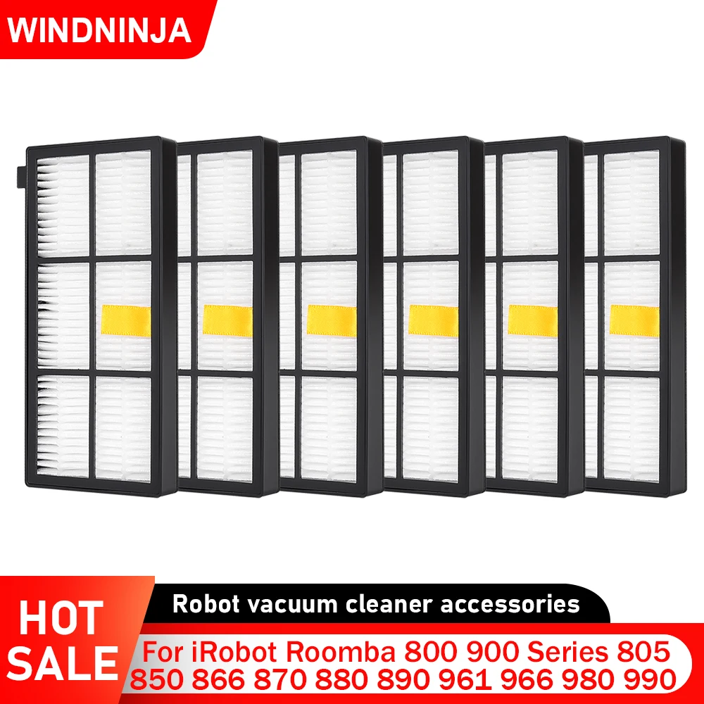 HEPA-Filter für iRobot Roomba 805 850 866 864 871 891 896 961 960 985 981 980 990 Teil 800 900 Serie Roboterstaubsauger Zubehör