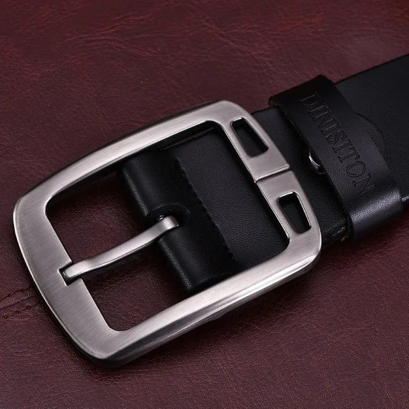 Men Genuine Leather Belts Cowskin Classic Designers Belts for Men Vintage Westernboy Leisure Casual Jeans Strap