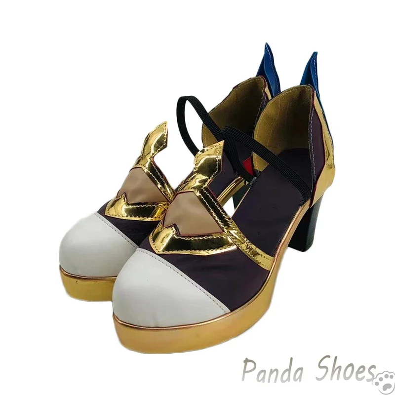 Genshinimpact Yelan Cosplay Schoenen Anime Game Cos Boots Game Ye Lan Cosplay Kostuum Prop Schoenen Voor Con Halloween Party