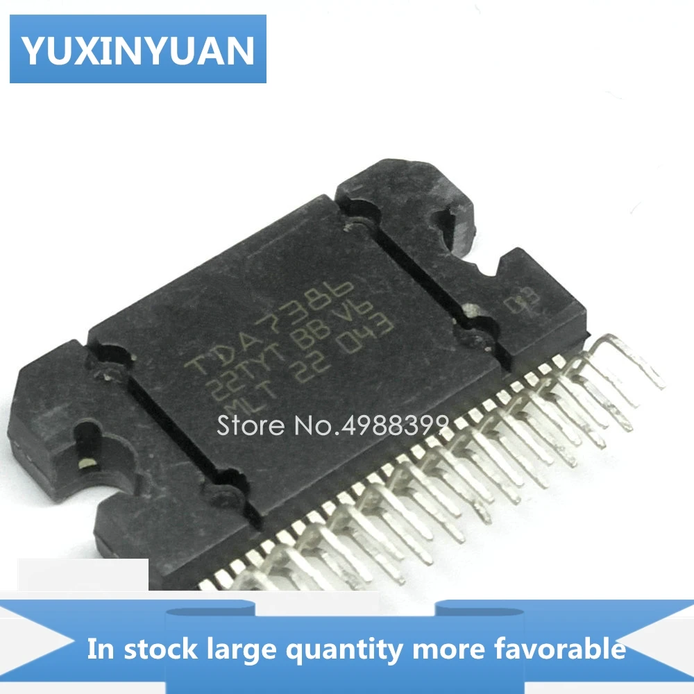 10PCS  TDA7386 TDA 7386 DA7386 A7386 7386 ZIP25 YUXINYUAN IC IN STOCK