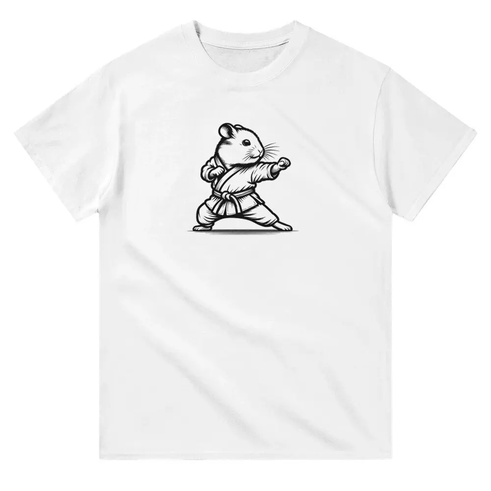 

Karate Hamster T Shirt Animal Lover Funny S For Him Her