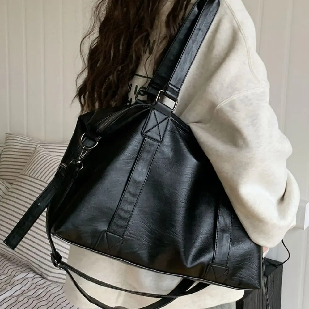 Bolsa de equipaje de viaje impermeable minimalista, bolso de mano informal de gran capacidad, bolso de viaje Simple para ir al trabajo, trabajo