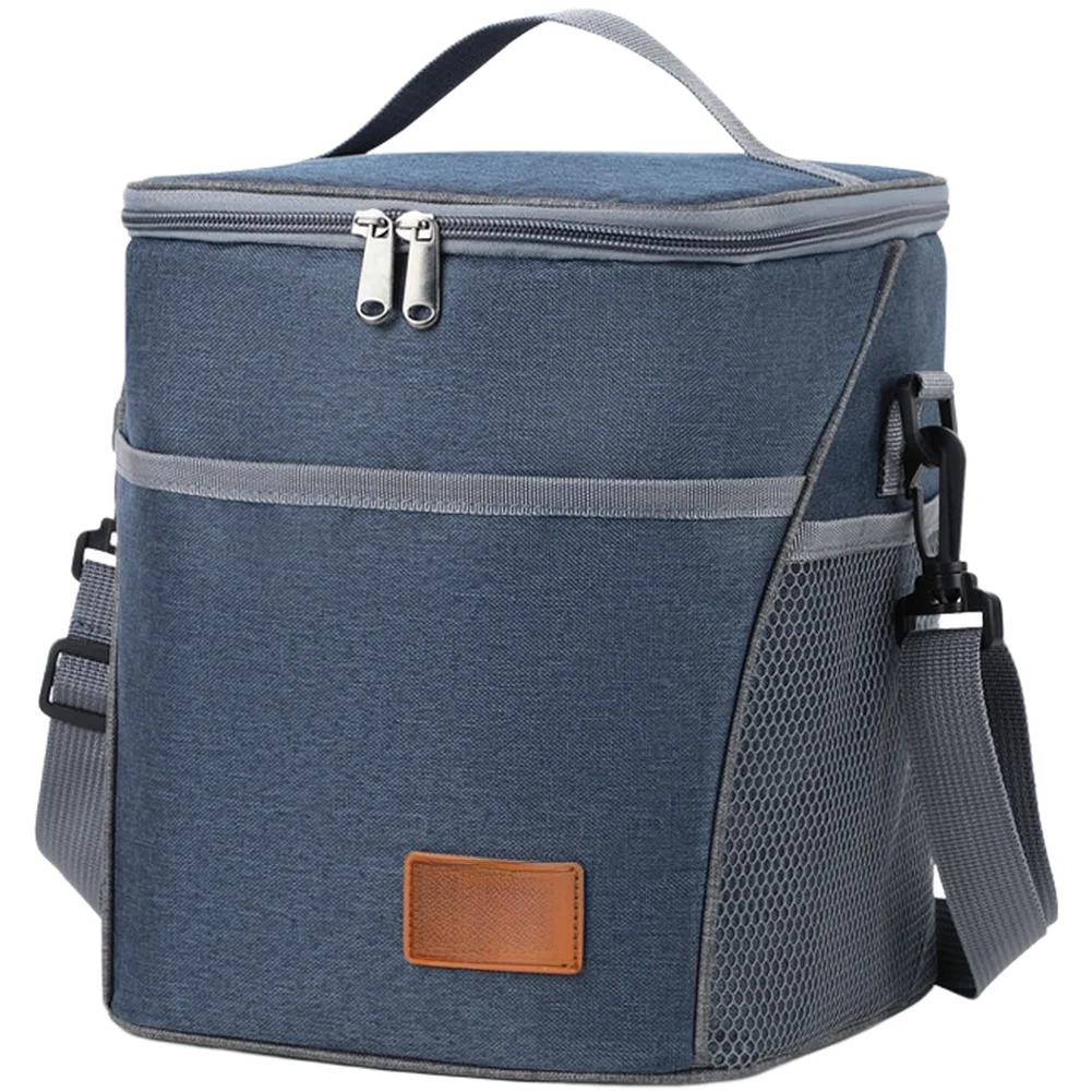 

Sturdy Oxford Cloth Picnic Tote with Insulated Interior for Organized Meal Carry on Commutes Camps or Day Trips