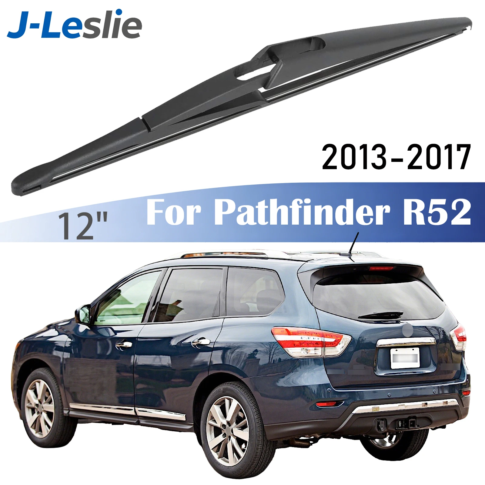 

12" Rear Wiper Blade For Nissan Pathfinder R52 2013-2017 Windshield Windscreen Wipers Washer Window Rain Brushes Car Accessories