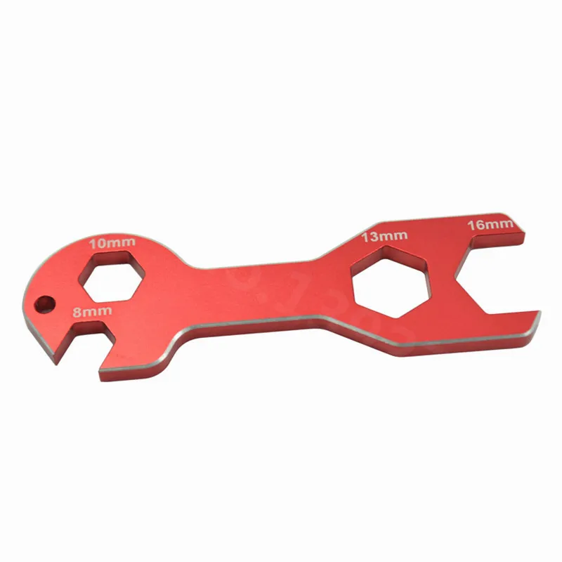 Aluminum Alloy RC Car HSP High Quality 4 In 1 Spanner Multifunctional Hex Nut Wrench Tools 8mm 10mm 13mm 16mm Tool Vehicle