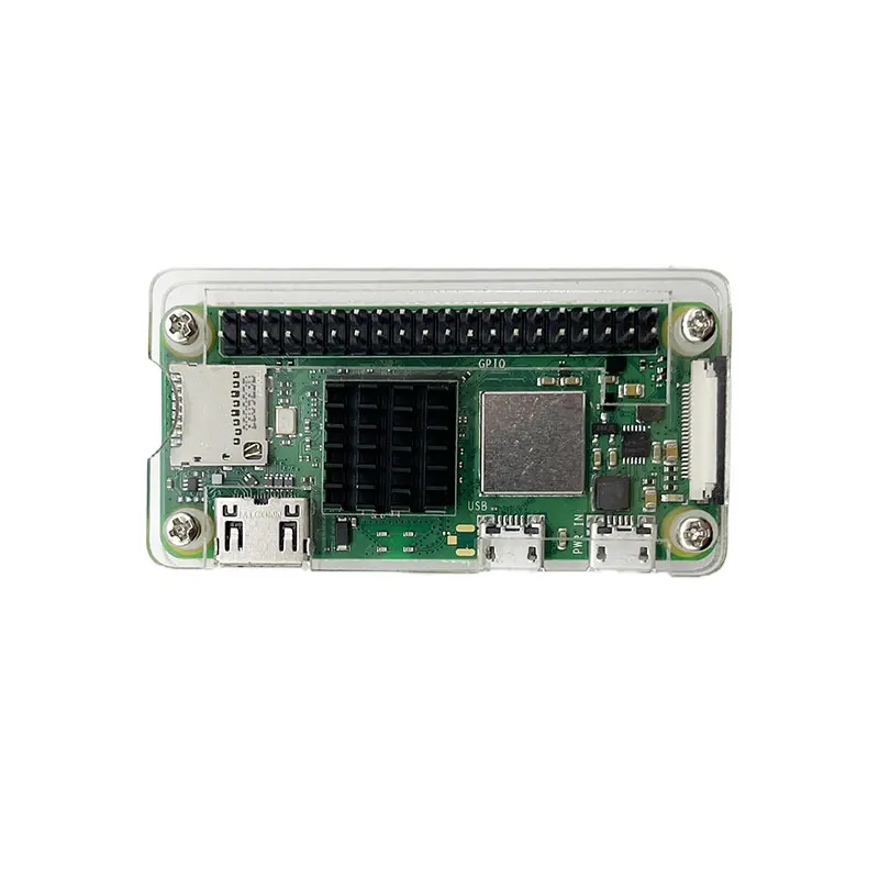 Himbeer Pi Zero 2 W Entwicklungs board Pi0 2 W mit Gehäuse Kühlkörper