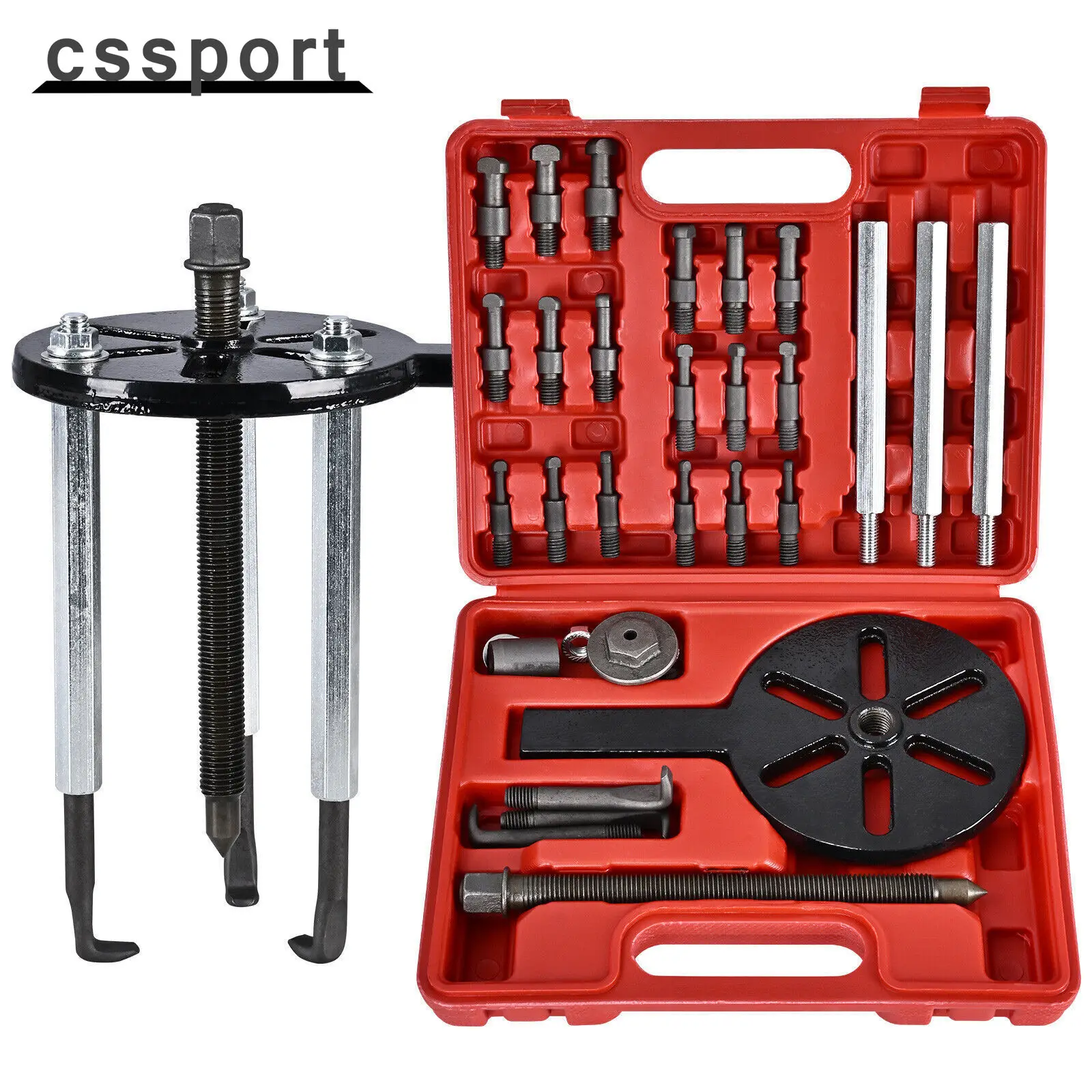 

Съемник для разборки подшипников 21 в 1, инструмент для снятия внутреннего отверстия, набор трехкулачковых съемников