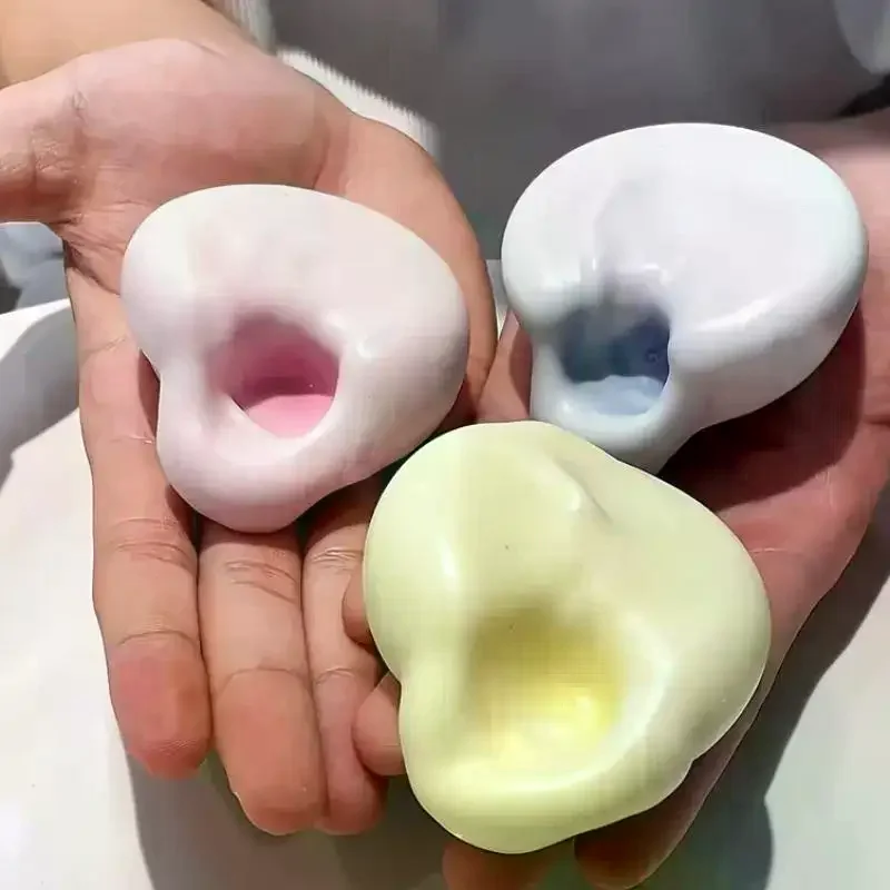 Untuk Anak-anak Dewasa Kecemasan Relaksasi Hadiah Remas Bola Buatan Tangan Mainan Pereda Stres Mainan Sensorik Super Lembut