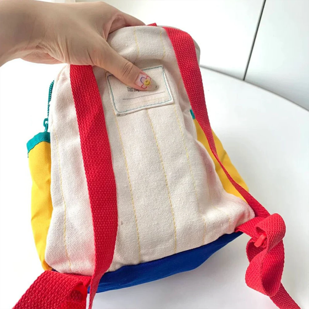 Mochila de lona personalizada infantil, bolsa escolar do jardim de infância, bonito planeta, nome bordado, meninas, meninos