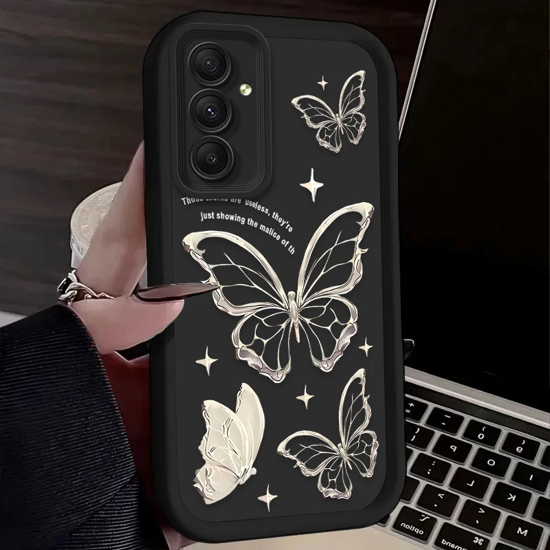Geavanceerde Vlinder Telefoon Case voor Samsung Galaxy A20 A30 A54 A05 A05S A34 A24 A14 A53 A33 A23 A13 A32 A22 A12 A71 A51 A31 A50