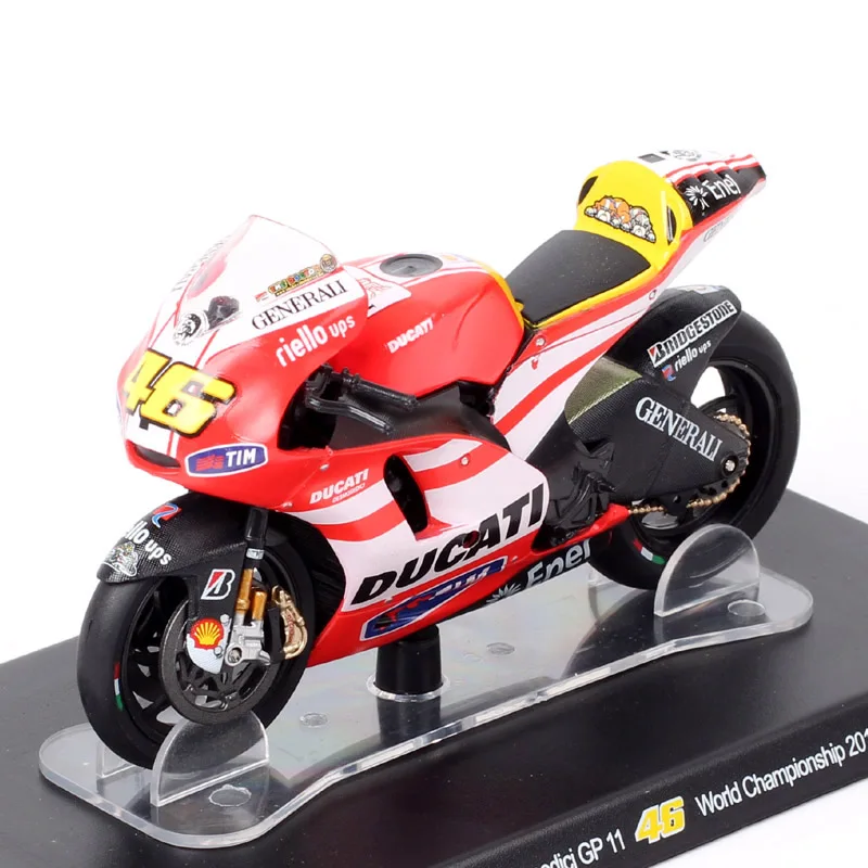 1/18 Scale Ducati Desmosedici GP11 World Championship 2011 GP Racing Motorcycle Moto Diecasts & Toy Vehicles Model Bike Replica