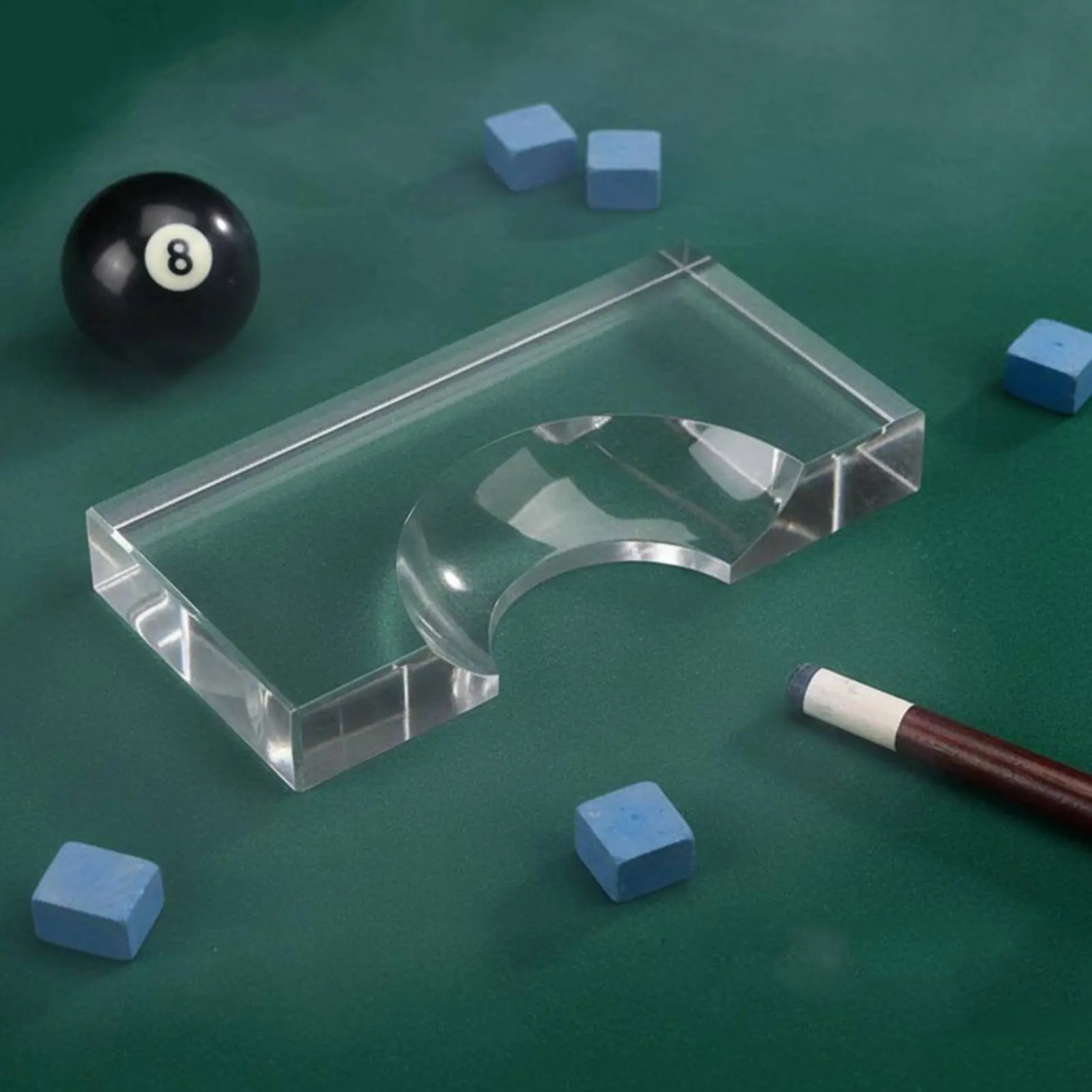 

Billiards Cue Sphere Tournament Use Cue Sphere Marker Transparent Stable Notch Design for Tournaments