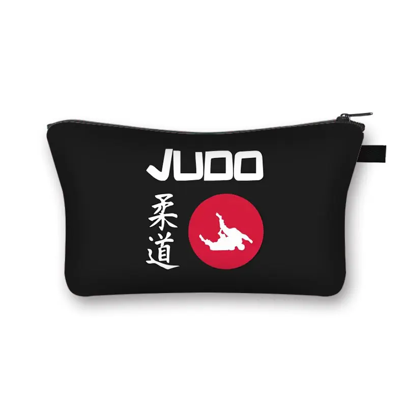 Cool Karate/Martial Art Judo/ Aikido Cosmetic Bag Ladies Lipstick Holder Girls Makeup Bags Organizers Gift