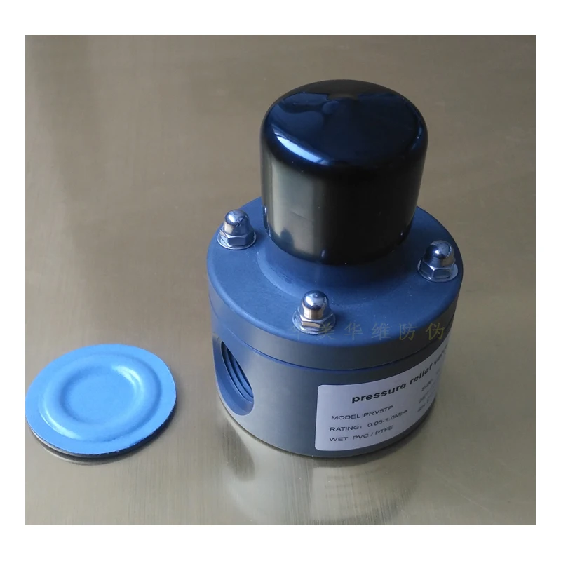 PVC Back Pressure Valve DN15 Corrosion-resistant Dosing System Metering Pump Accessories Anti-siphon Pressure Relief Safety Valv