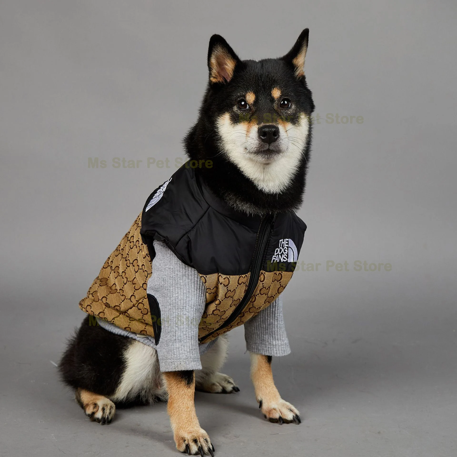 The Dog Face Waterproof Windproof Jacket, Pet Clothes, Hoodies Coat, Storm Jacket, Luxury Accessories, High Quality