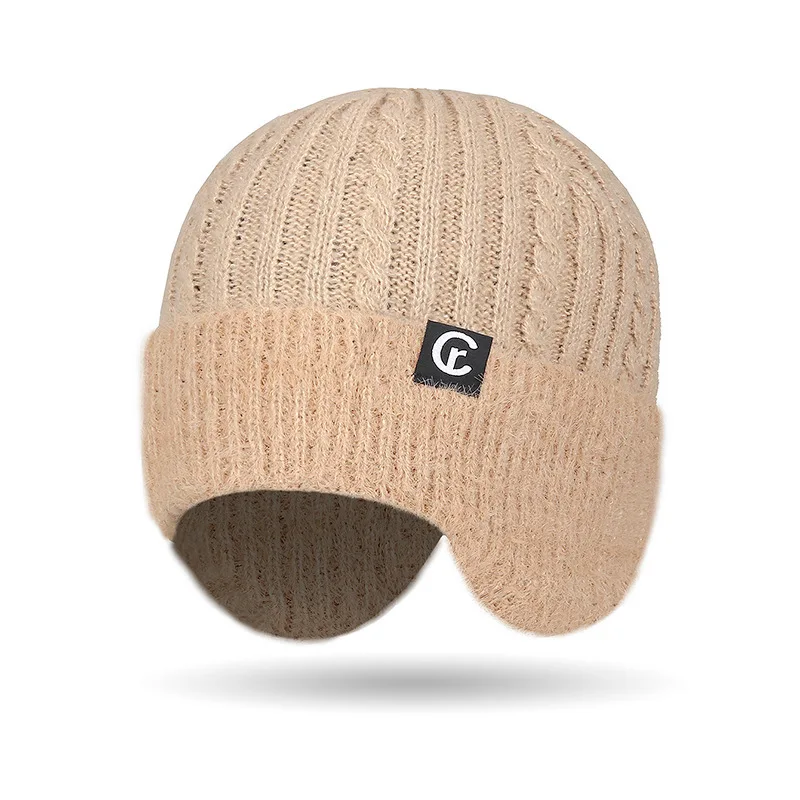 Head Cap Hugger Toque Stocking Watch Winter Elderly Grandmothers Mothers Warm Woolen Hat Fathers Old Men Cycling 2M53