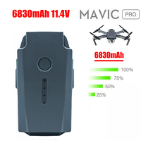 11.4V 6830mAh 3S Intelligent Spare Flight LiPo Battery Replacement Parts for DJI Mavic Pro Platinum FPV Quadcopter RC Drone NEW