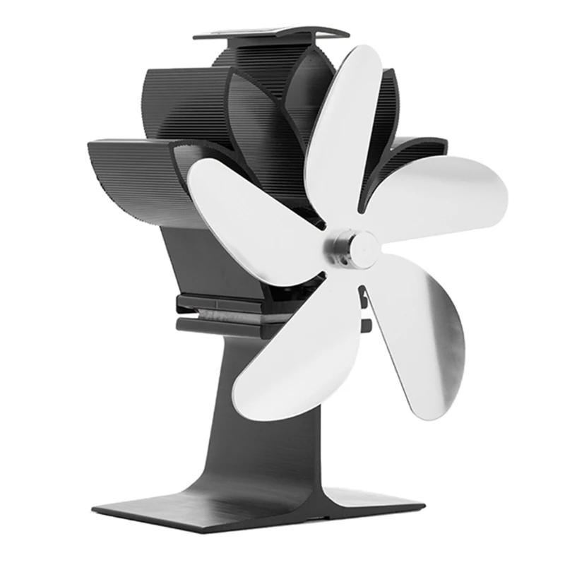 مروحة موقد تعمل بالموقد الخشبي الذي يعمل بالموقد التلقائي على موقد حرق مع مقياس حرارة #2