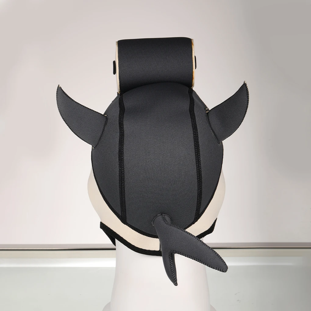 

Шапка для дайвинга Shark: дышащая, легкая, многофункциональная плавательная шапочка