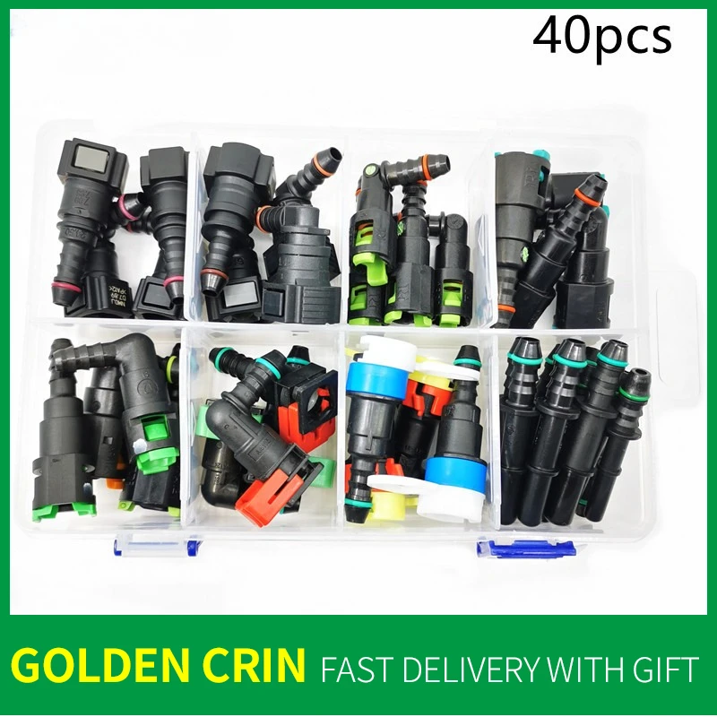 

7.89 9.49 OEM Connector Set for Japanese Vehicle Models - Fuel Line Quick Connectors