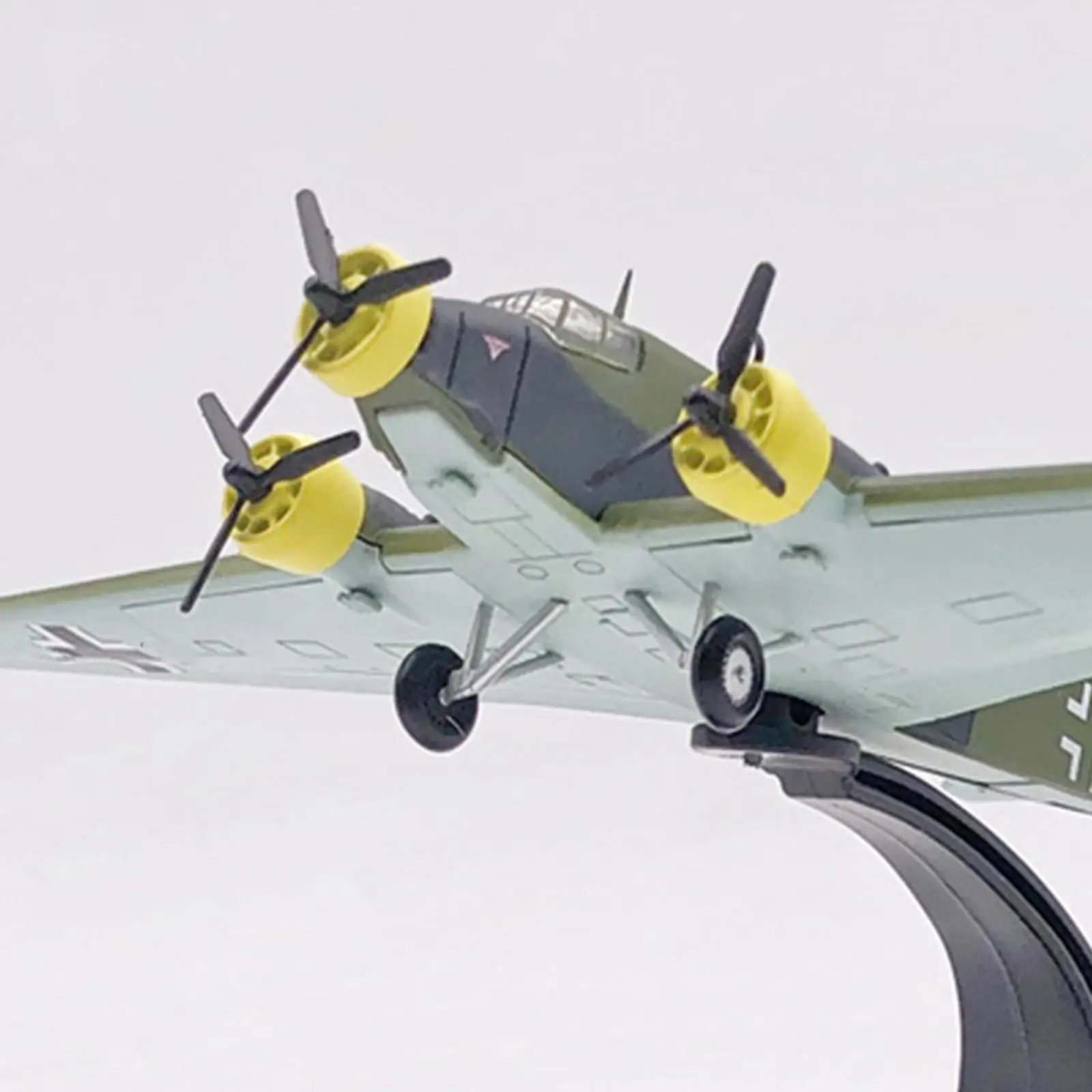 

Simulation 1/144 Model, German Aviation Plane Miniature Display Toy with Stand Collectibles