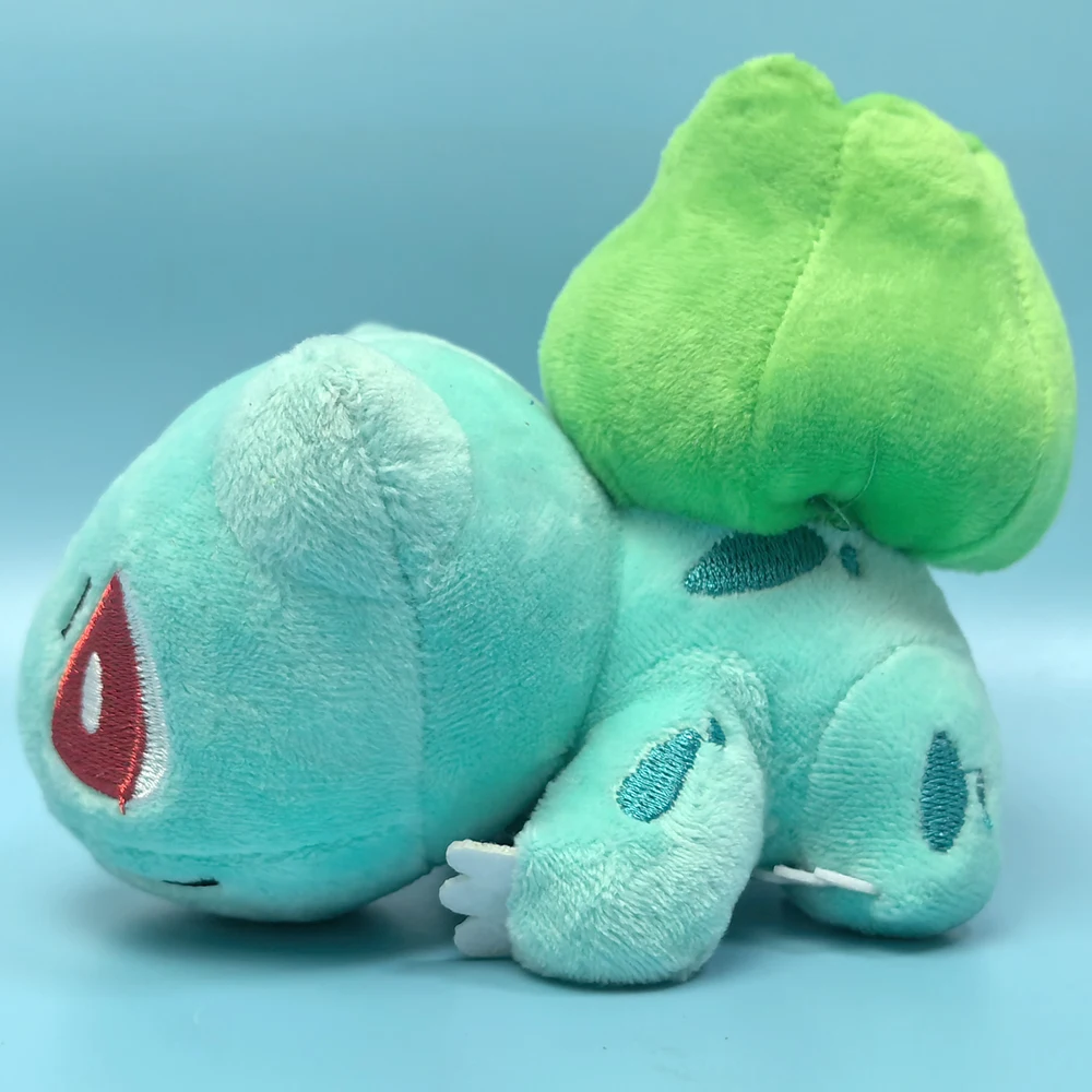 Pokemon LEGENDS Z-A Bulbasaur Kikker 5 inch knuffel, Scarlet Violet Teddy Doll, Nintendo Sword en Shield knuffeldier