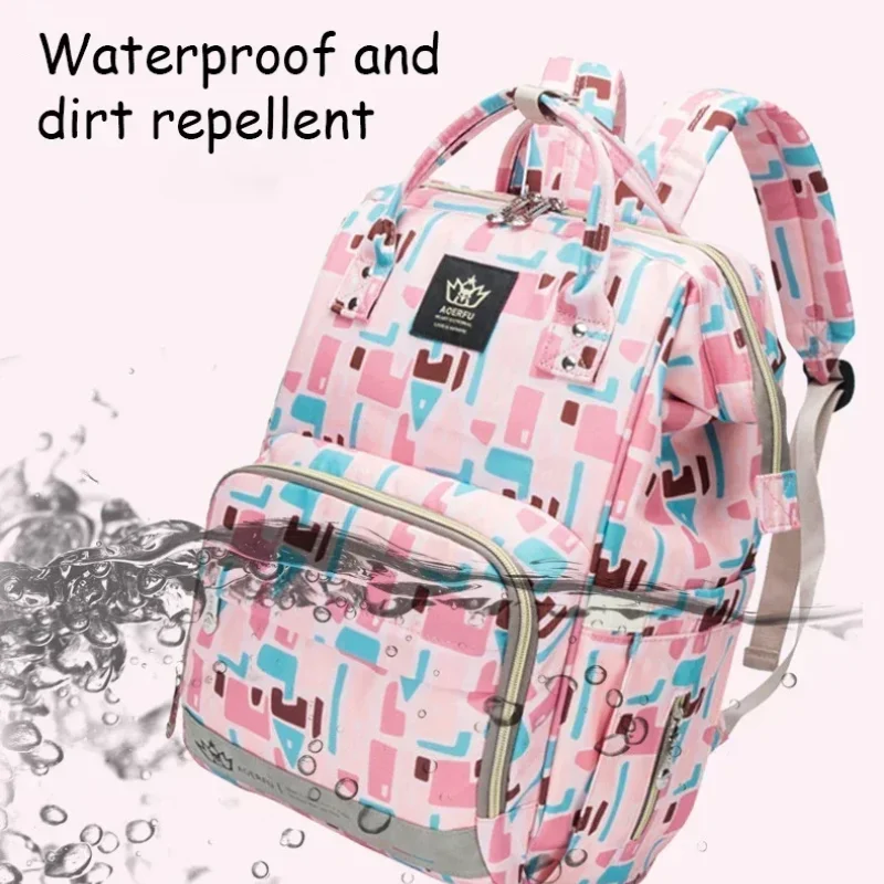 New Fashion Lightweight Multifunctional Mother and Baby Bag Large Capacity Maternity Bag Diaper Bag Backpack Baby Bag