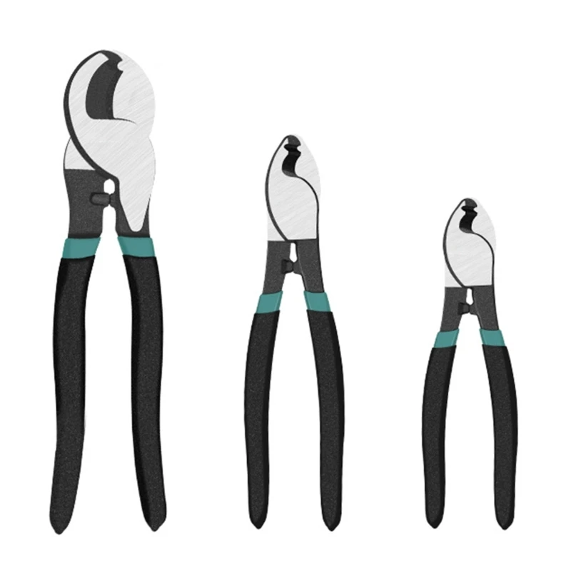 Cable Cutter Ergonomic Wire Pliers Effortless Cable Cutting Tool Electronic Wire Scissors 6/8/10inches