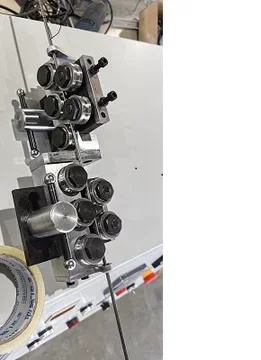 Metal Wire Straightener Accessory for Straightening Machine, Equipped with 10pcs Straightening Wheel (Wire Not Included)