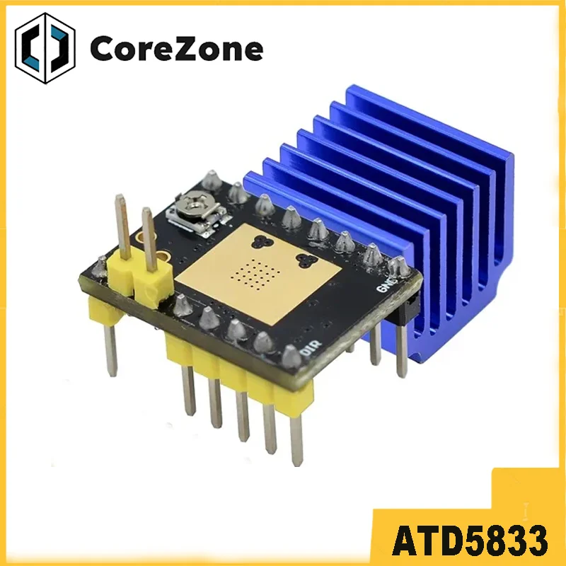 TMC2208 TMC2209 ATD5833 Ultra-quiet Drive Module for 3D Printer Accessories Stepper Motor with Heat Sink