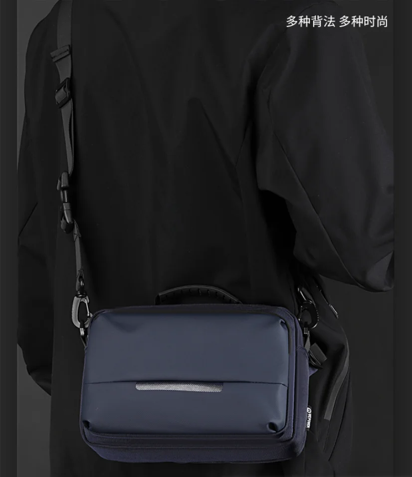 

Men's Simple Chest Bag - Water-Resistant Crossbody Shoulder bags, Casual Sling Bags with Horizontal Design for Business & Travel