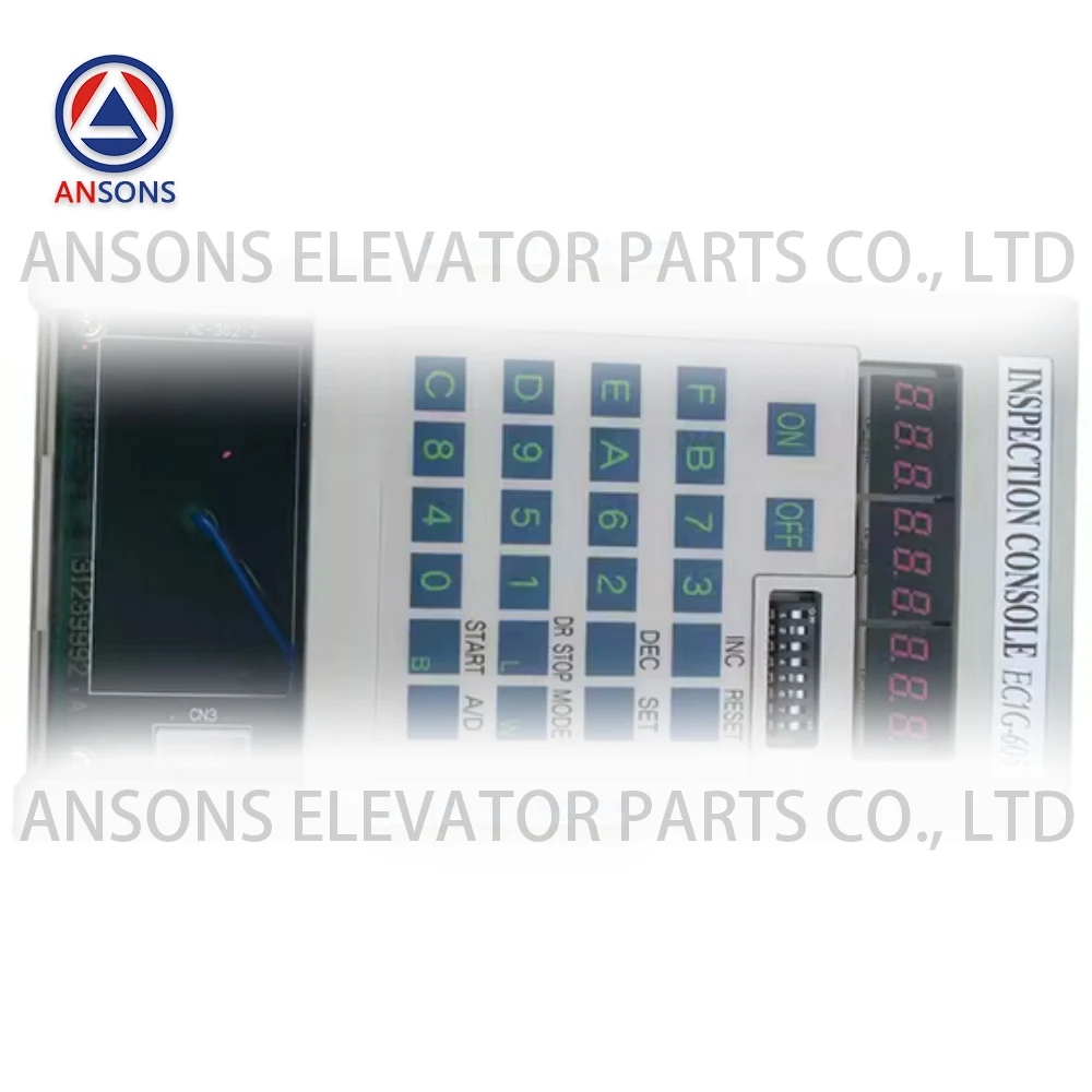 

INSPECTION CONSOLE EC1G-606.605 Hitachi Elevator Test Tool Service Tool Operator Ansons Elevator Spare Parts