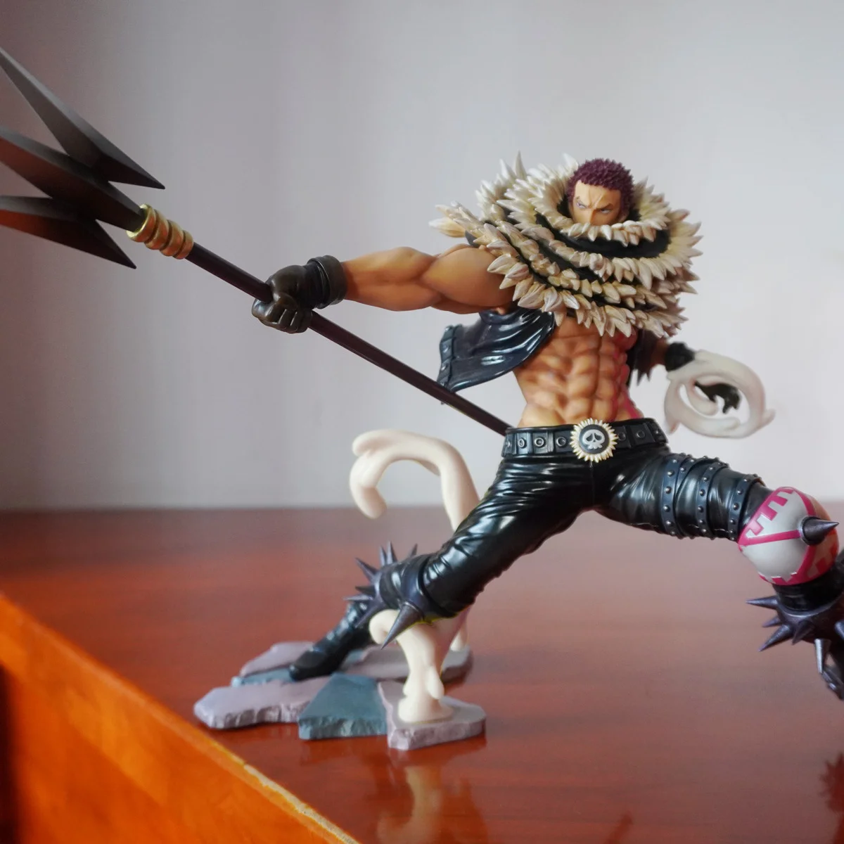 

24cm Anime One Piece Pvc Portrait Of Pirates Big Mom Charlotte Katakuri Gk Action Figure Statue Collection Model Toys Doll