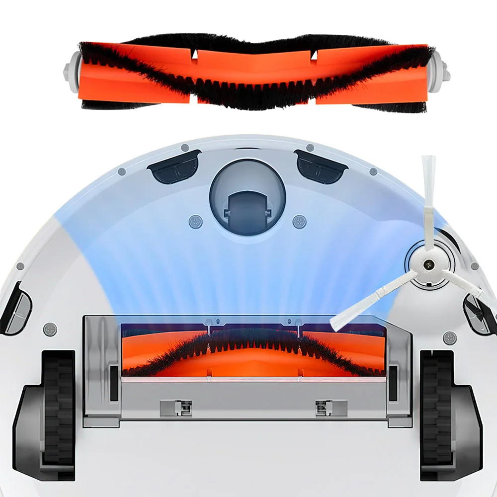 Filtro HEPA e Escova Lateral para Xiaomi MI Robot Vacuum 2, Roborock S50, S51, Peças e Acessórios