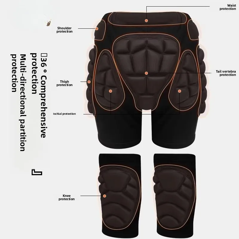 Elderly Anti-fall Protection Wonder Device/Walking Airbag Hip Protection Pants, Knee  Hip and Femoral Head Protection Braces