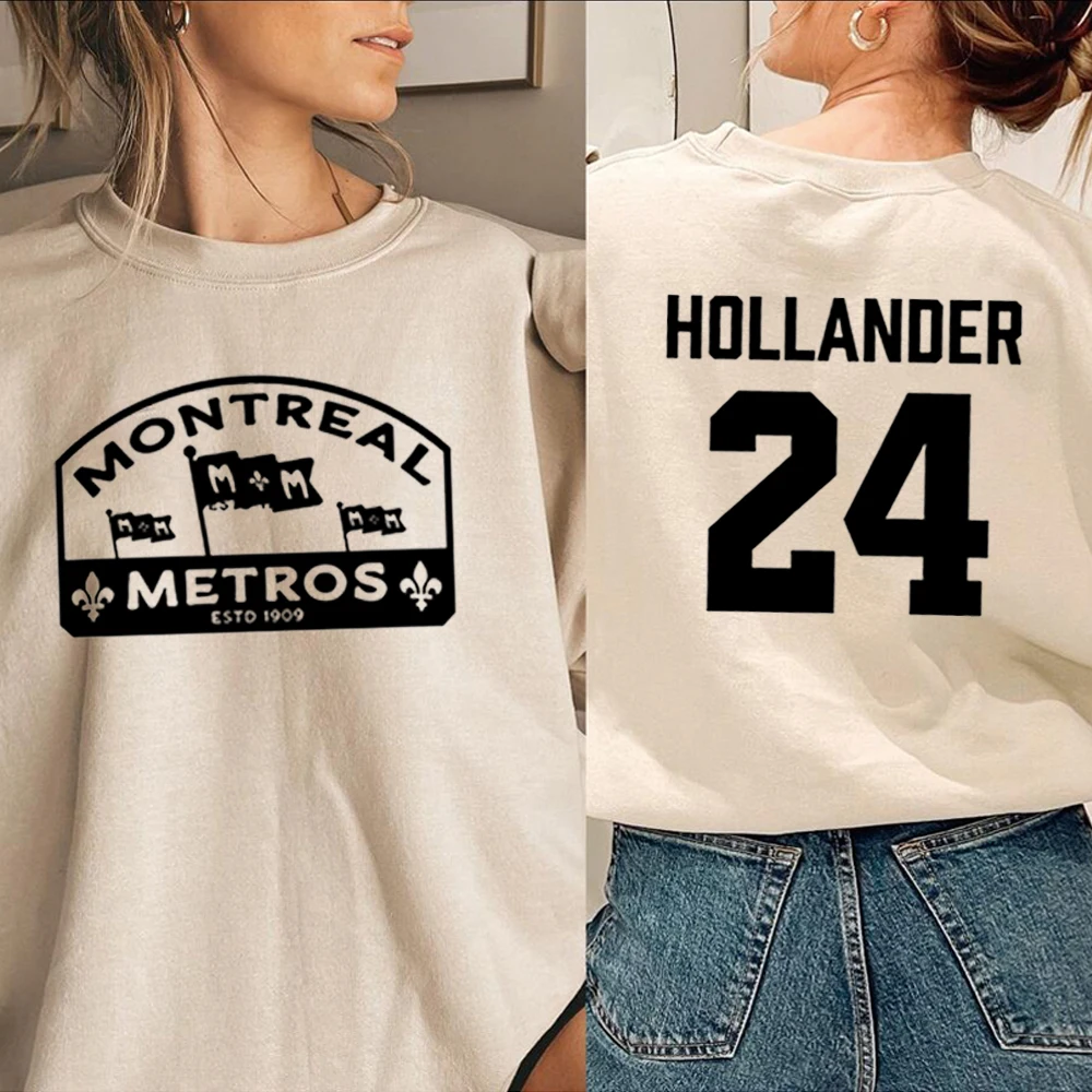 

Толстовка Heated Rivalry Hollander 24, футболка Ilya Rozanov Shane Hollander, ретро-хоккейный пуловер, унисекс, с длинными рукавами