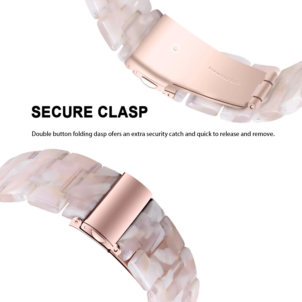 20mm Resin Watchband For Huawei Watch GT3 GT2 42mm Strap Belt Wristbands For Watch GT 3 Pro 43mm Bracelet Smartwatch Accessories