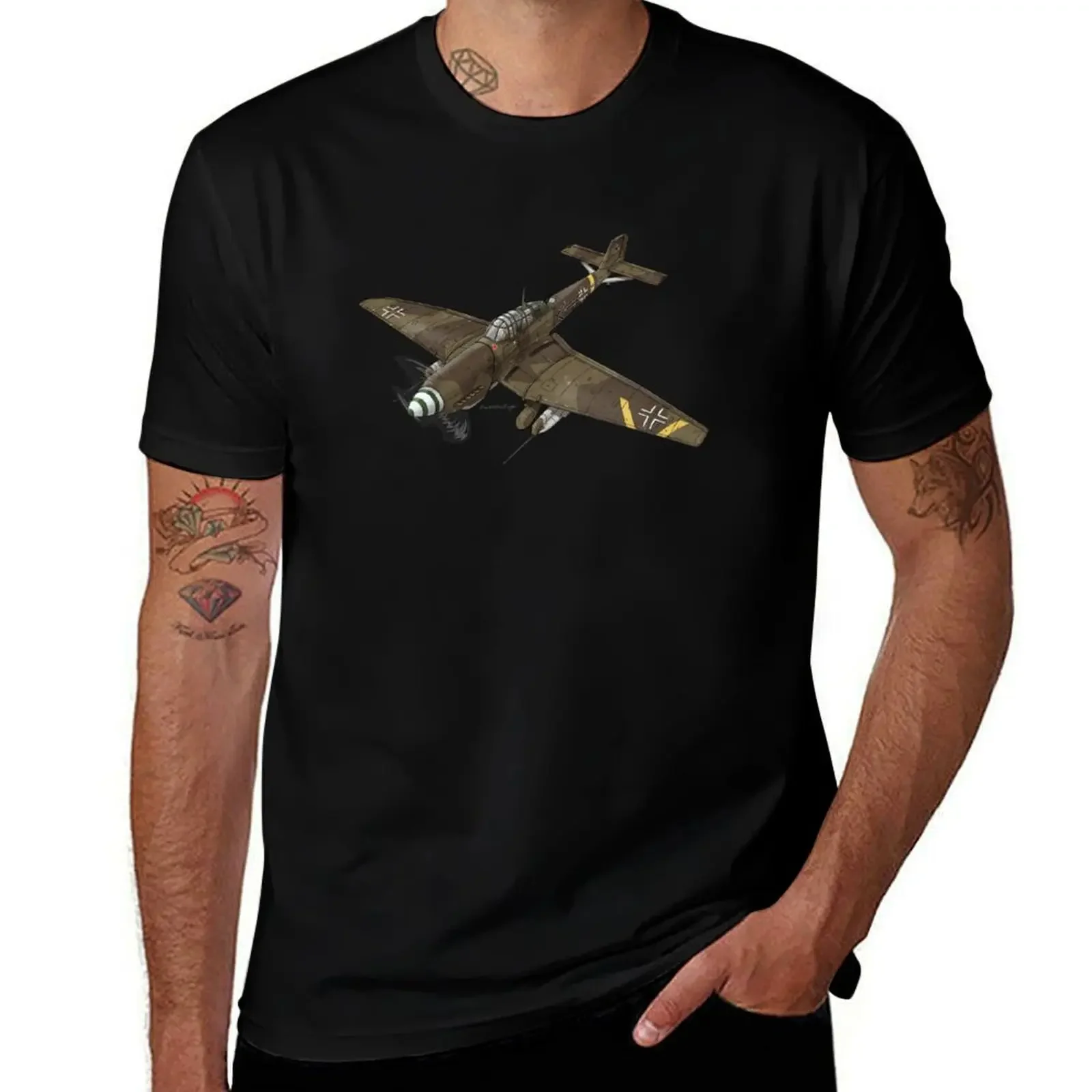 Junkers Ju87 Stuka T-Shirt cute clothes new edition blacks mens white t shirts