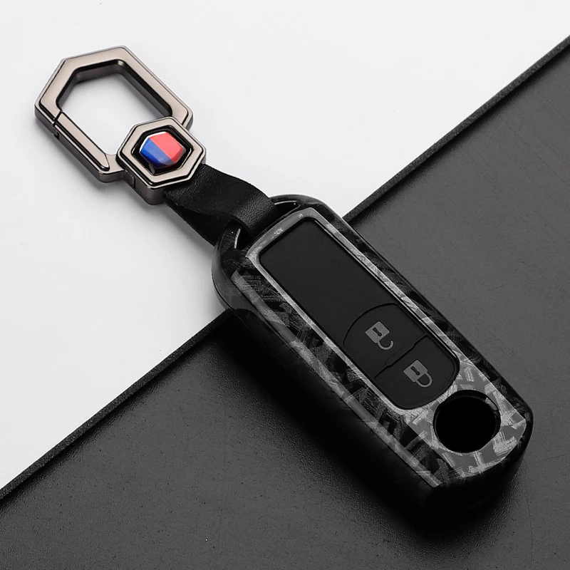 ABS Carbon Fiber Car Key Case Cover Fob For Mazda 2 3 5 6 BL BM GJ Atenza Axela Demio CX-3 CX3 CX-5 CX5 CX7 CX-9 CX8