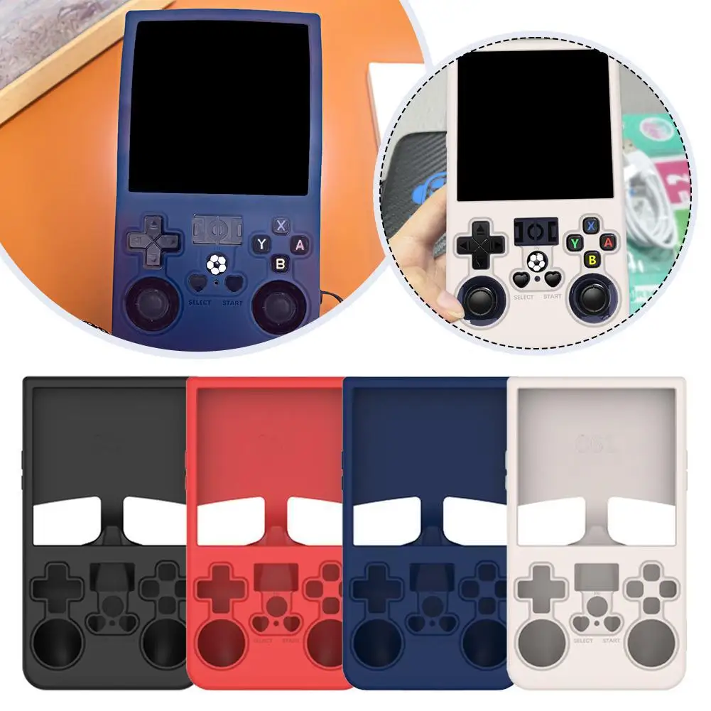 For R36MAX Portable Retro Handheld Silicone Protective Case Scratch Resistant And Drop Resistant Storage Box Soft Shell