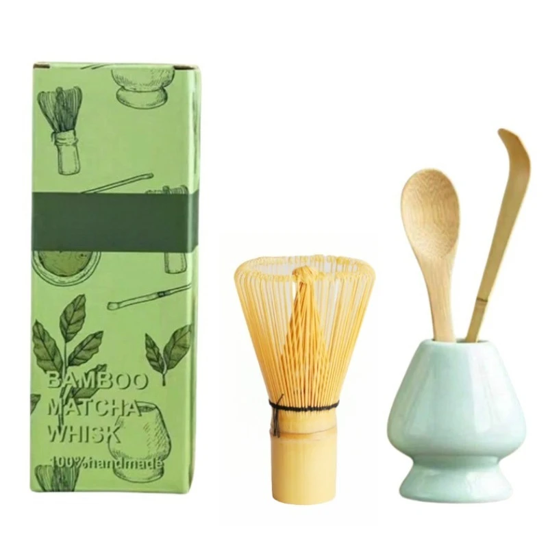 

Matcha Tea Set, Matcha Egg Beater, Matcha Spoon Set, Bamboo Tea Set.