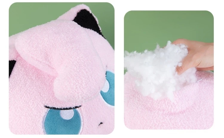 Sehr Weiches Flauschiges Jigglypuff Plüschtier Gefülltes Anime-Kuschelkissen Japanischer Stil Plüschfiguren Cartoon-Puppe Sofa Bett Heimdekoration Geschenke – Detail 4