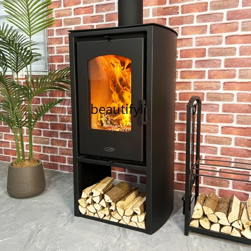 xx1Fireplace Real Fire Firewood Modern Family Villa Hotel B & B Rural Heating Independent Heating Furnace