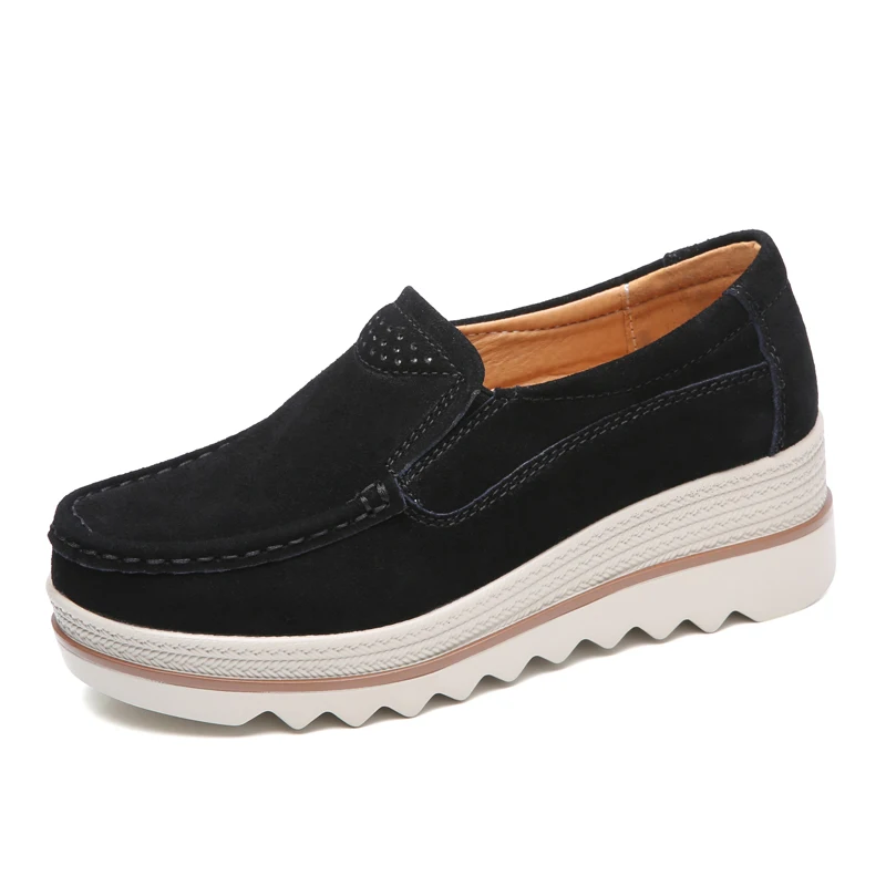 New Chunky Sneakers Women Shoes Fashion Platform Loafers Female Flats Trend Spring Casual Mom Vulcanized Shoes Sports Walking
