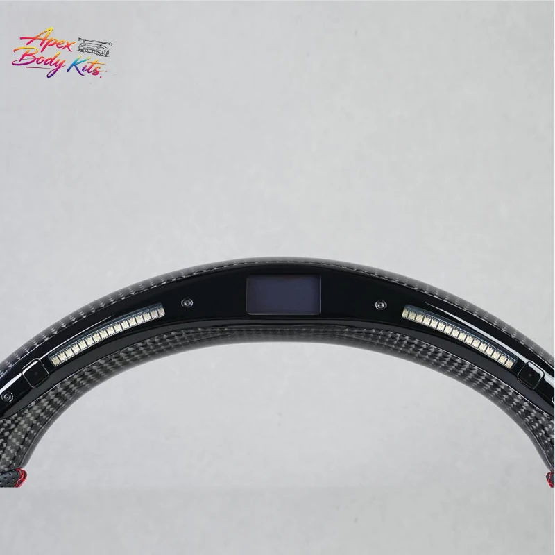 Suitable for  Toyota 86 Subaru BRZ 2016-2020 sports car steering wheel modification with carbon fiber LED coupe steering wheel
