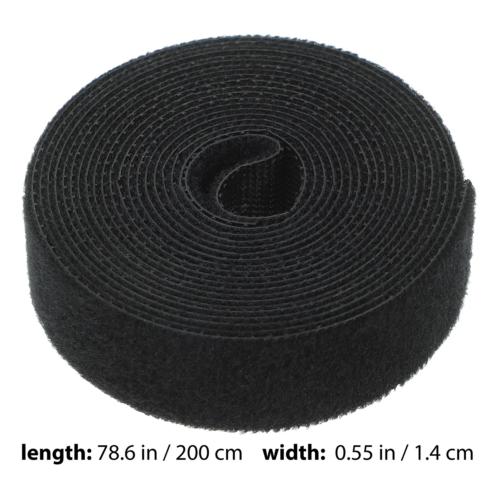 ربطات كابل قابلة لإعادة الاستخدام بطول 2 متر، أغطية سلكية ممتازة شديدة التحمل لإدارة الأسلاك وأشرطة تثبيت منظم الكابلات للمكتب المنزلي