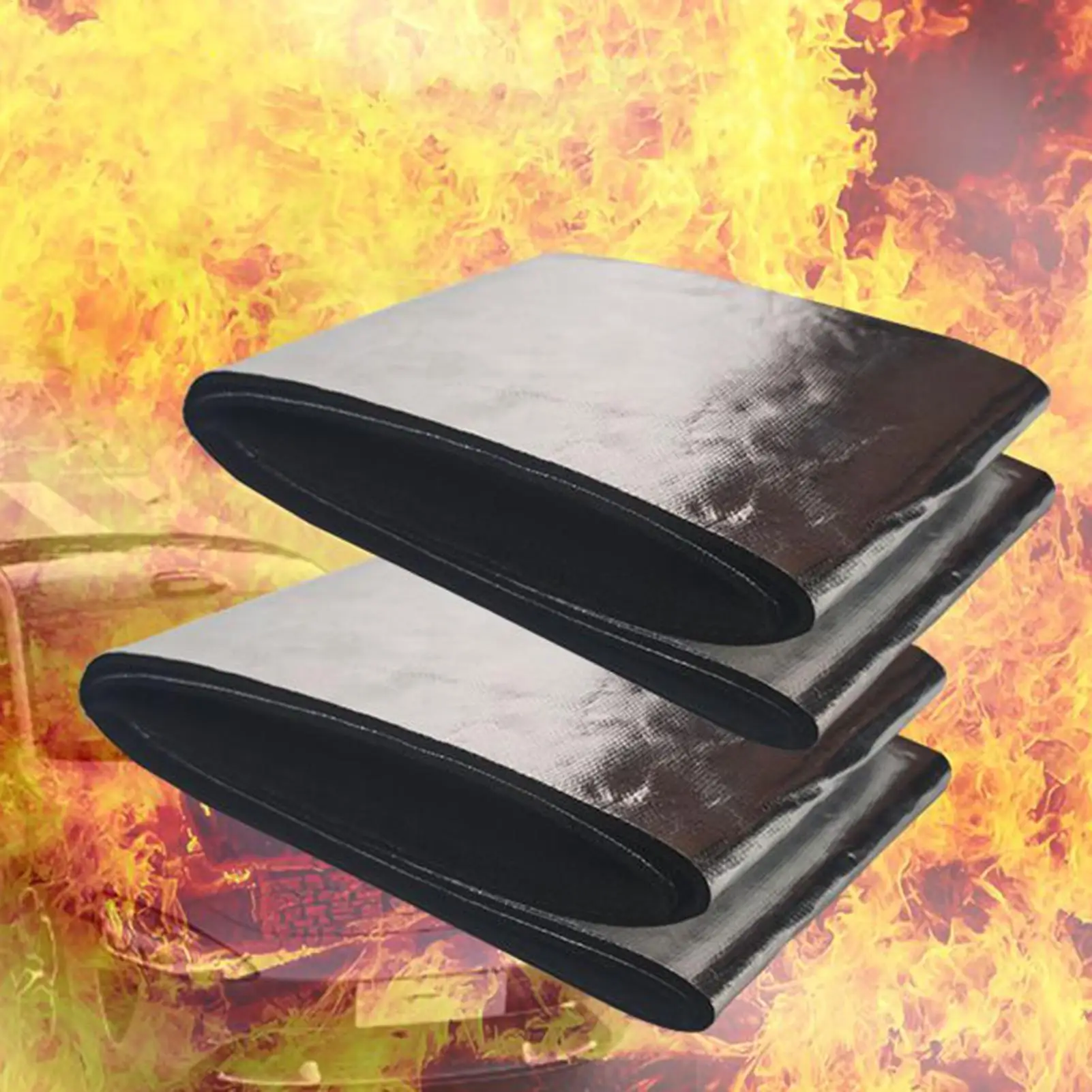 Car Battery Blanket 40.167.09 Inch Fireproof Flexible Shield Battery Protection Wrap For RV Trailer Boat Marine Cold Weather