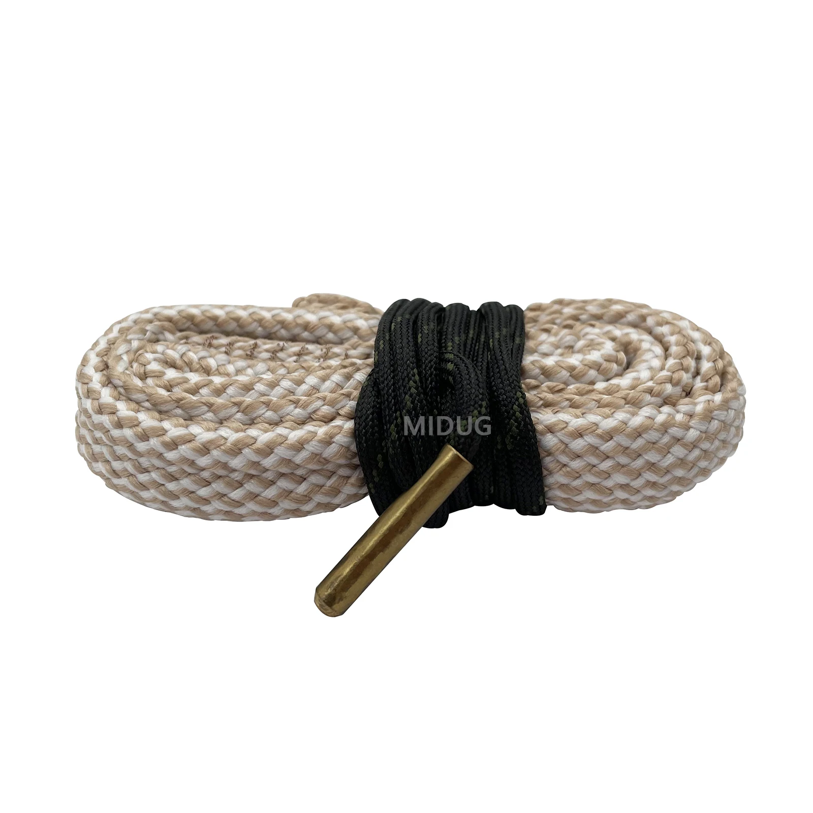 MIDUG .32 Cal & 8mm Pistol Bore Cleaner Snake Gun Cleaning Kit Brarrel Brush Rope for Shotgun Handgun Rifle Carry Gun