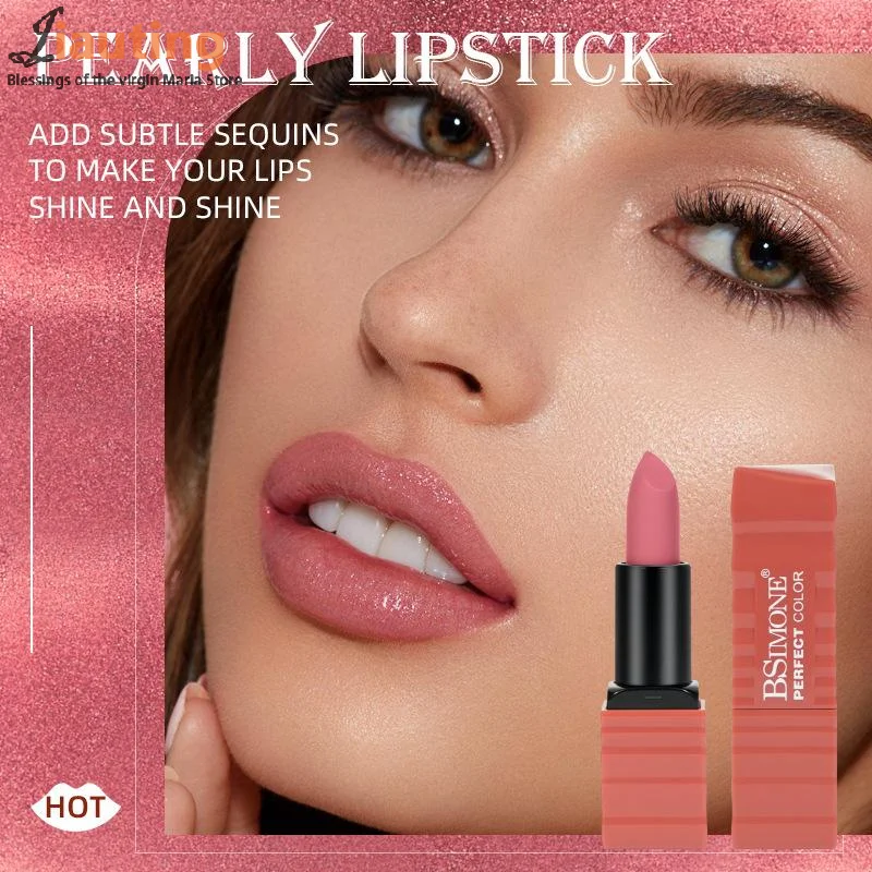 BSIMONE Multicolor Moisturizing Niche Non-Stick Cup Not Easy To Fade Long-Lasting Color Lipstick Matte Lip Gloss